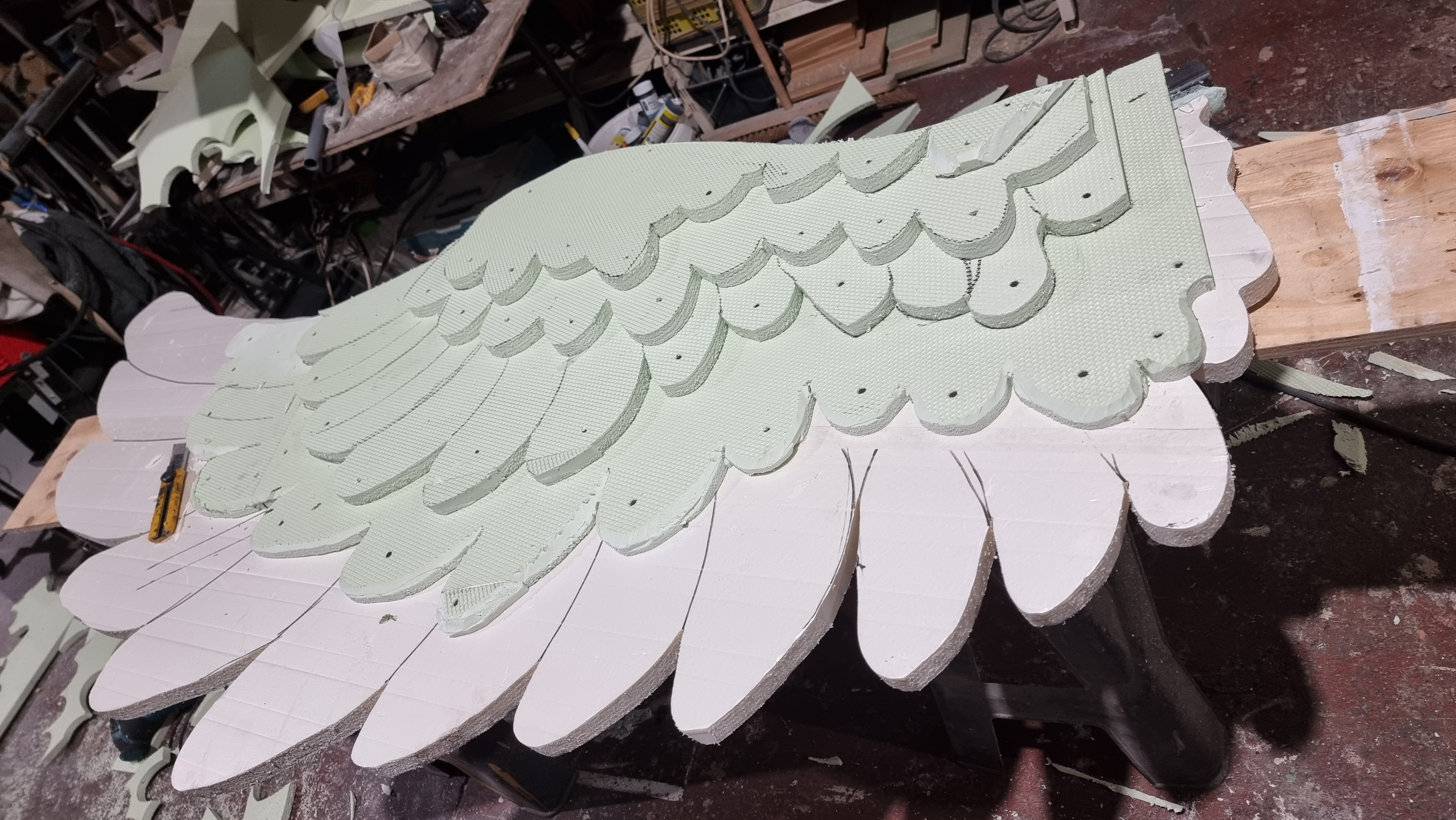 Pégase réalisé pour le parc PAIRI DAIZA