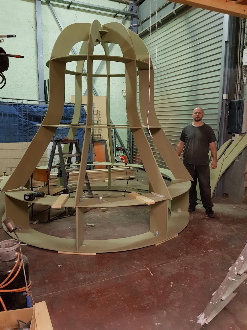 Cloche géante pour le parc PAIRI DAIZA