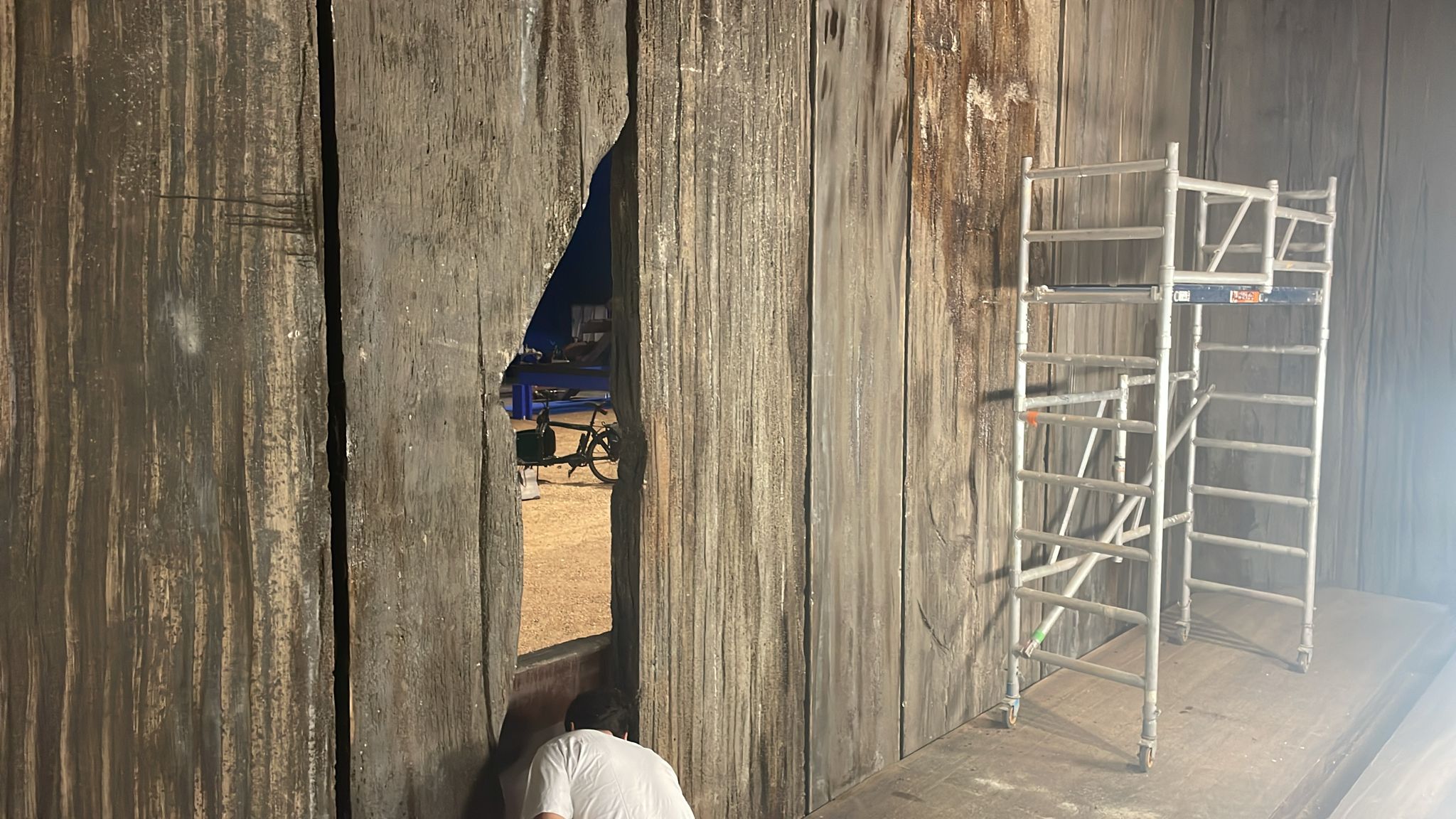 Decors et accessoires pour le film