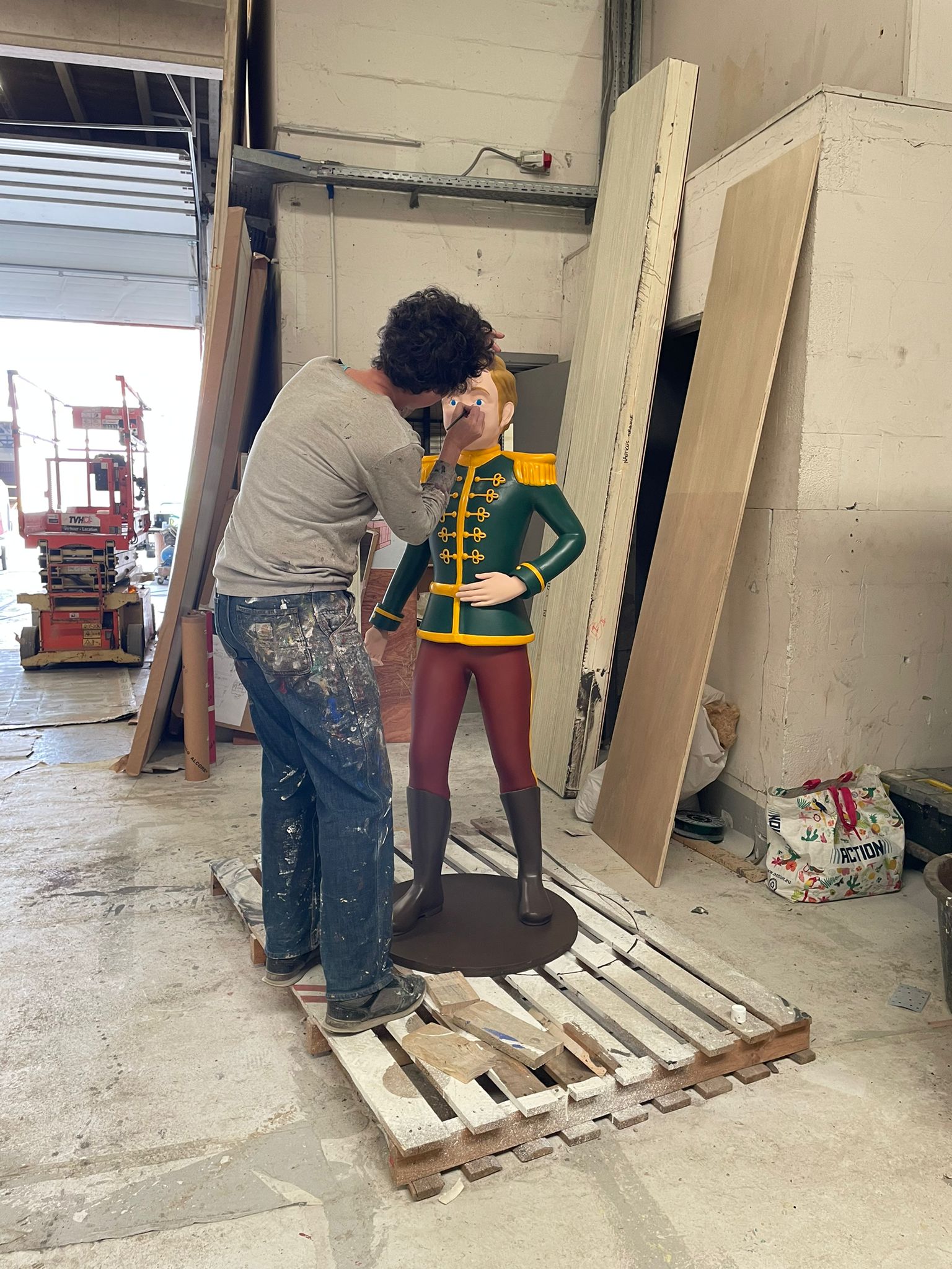 Decors et accessoires pour le film