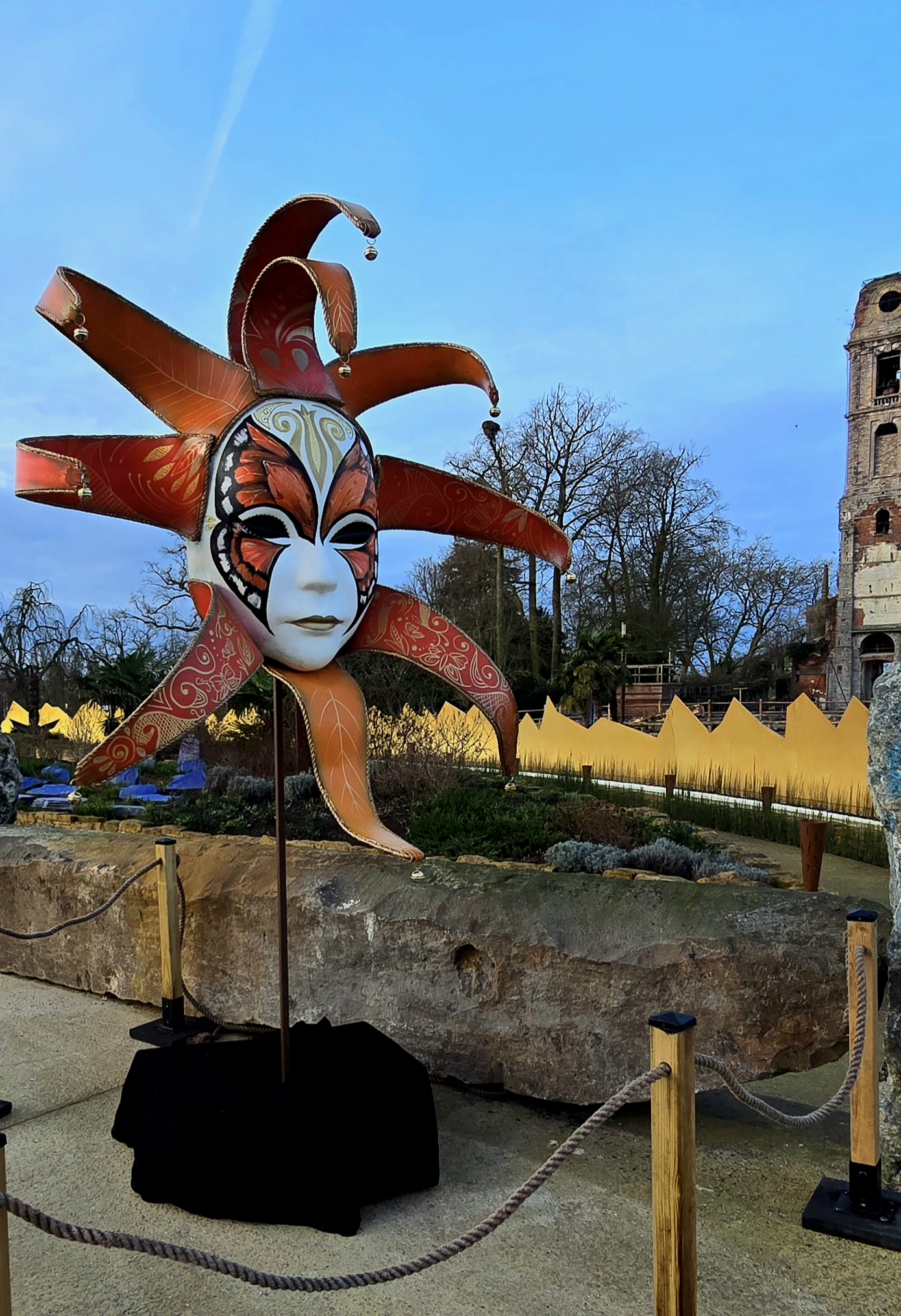 Masque carnaval pour le parc PAIRI DAIZA