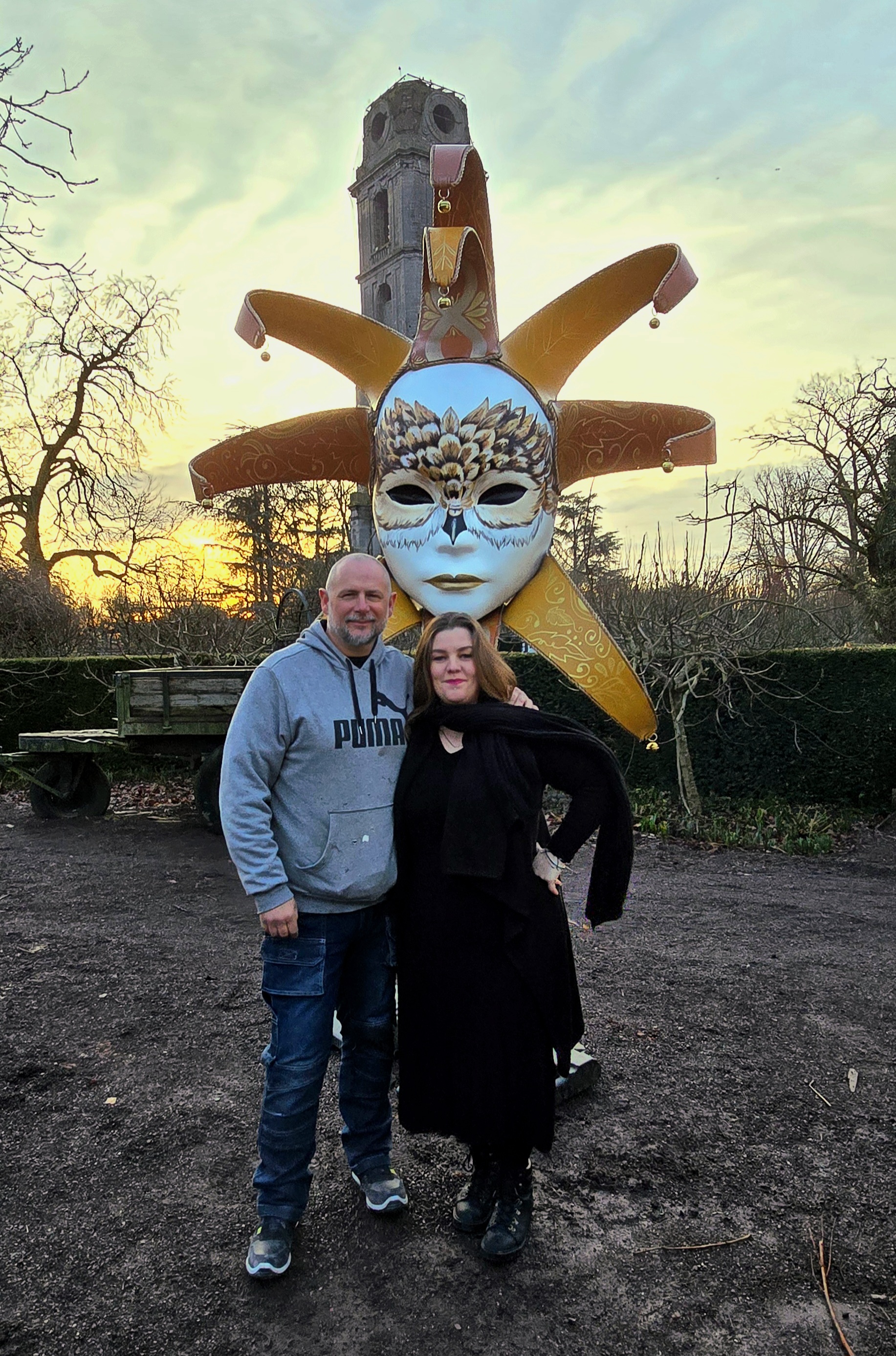 Masque carnaval pour le parc PAIRI DAIZA
